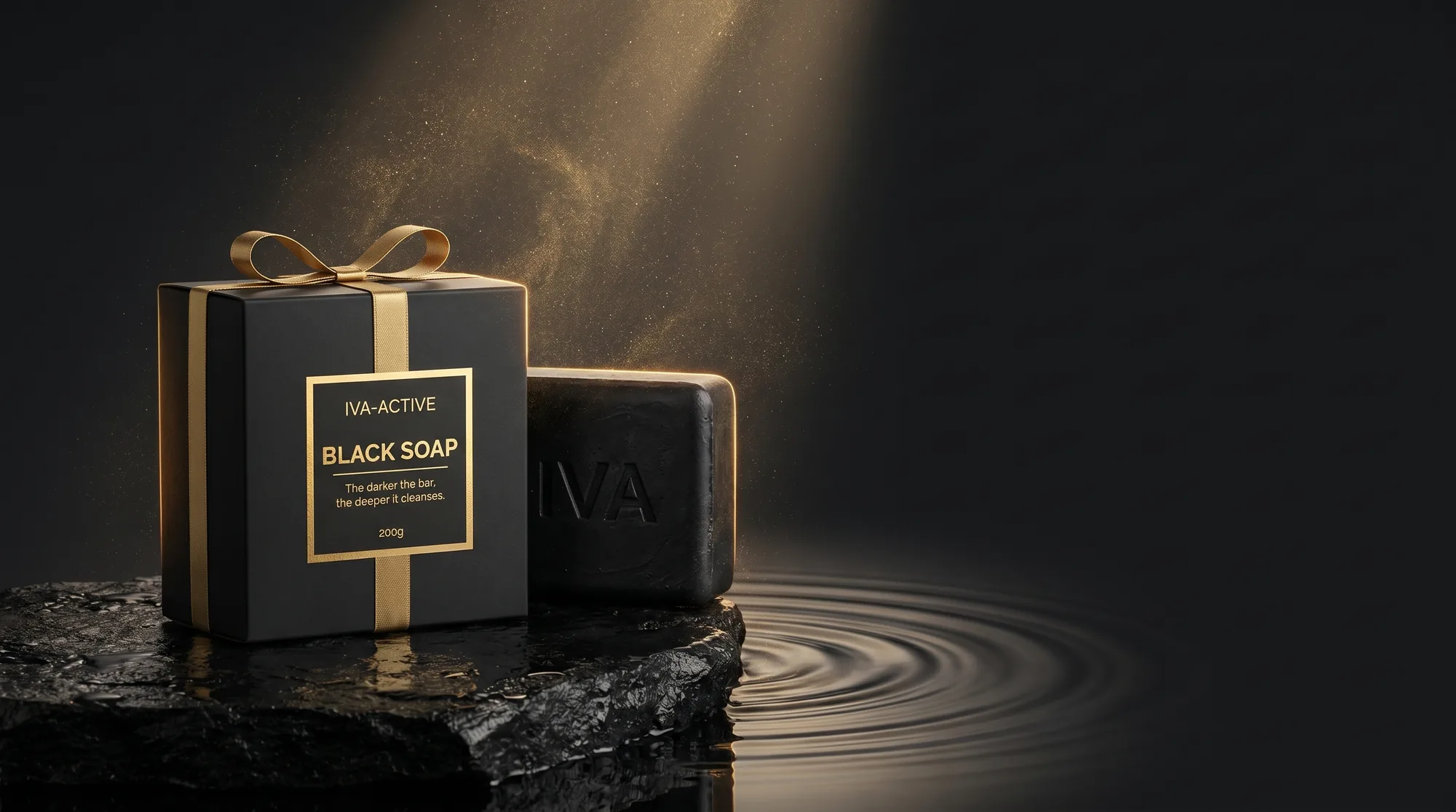 IVA Active Black Soap